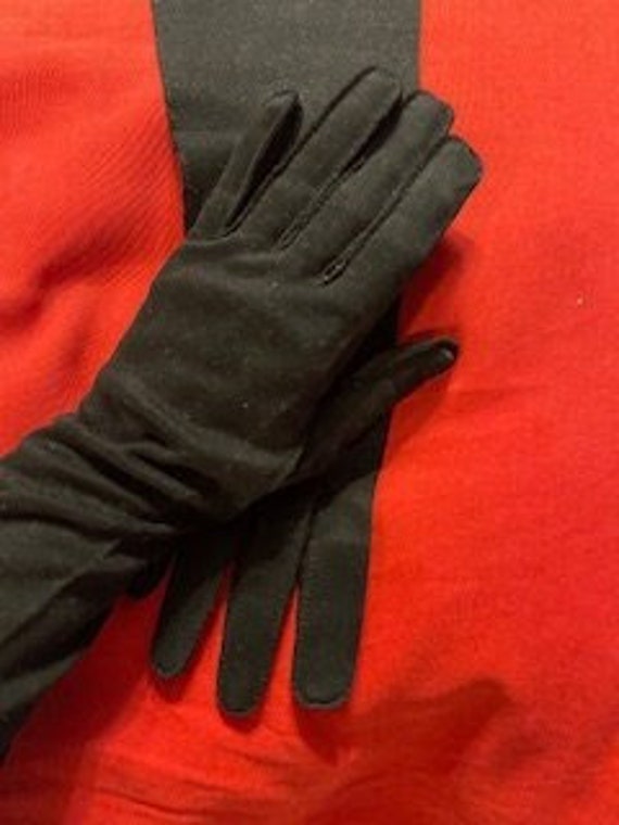 Vintage Elvette Royal Gloves. 1960s Mid Arm Lengt… - image 8