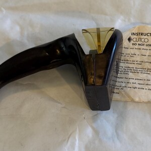 Vintage Cutco Knife Sharpener. 1990s Sharpening Honing Tool. Comes With Instructions! Ships Free!