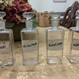 Antique F&S Apothecary Jar from Frank&#39;s Pharmacy, Colorado - Take your pick