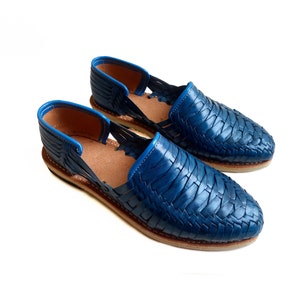 Men&#39;s huarache sandal Porfirio Blue