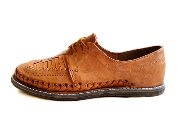 tan huaraches mens