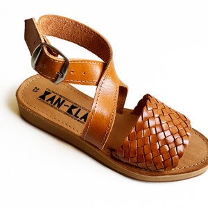 Huarache Sandale Frau, Leder mexikanische Huaraches Xochitl