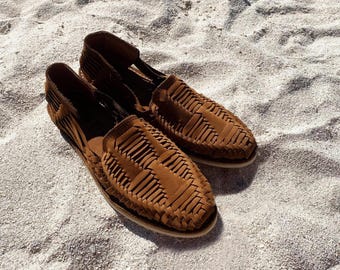 mens huarache sandal Tenoch deluxe Cinnamon