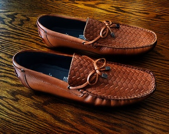 Men's Leather Slip On, leather loafers. mens leather loafers