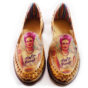 Huarache Sandals Frida Tan