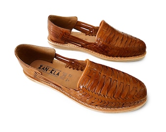 mens huarache sandal Porfirio Tan