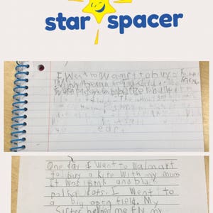 Star Spacer Handwriting Tool Package of 4 image 5