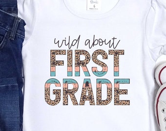 Wild About 1st Grade, headstart, pre-k, kindergarten, second grade, third grade, fourth grade, fifth grade, middle school