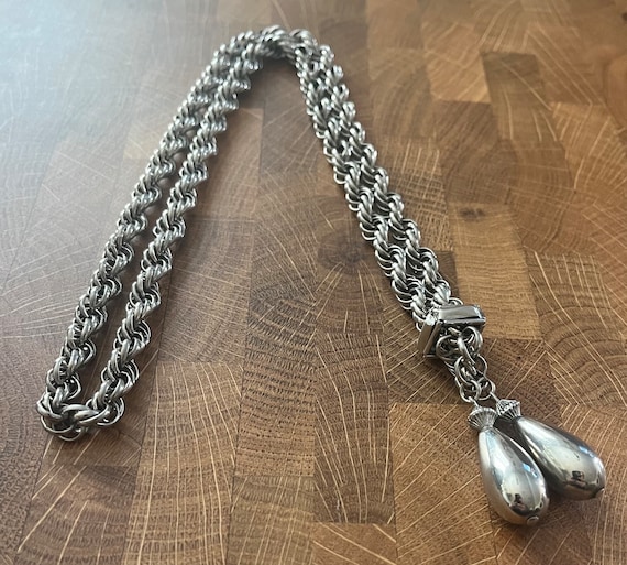 Vintage Costume Jewelry Chain, Unmarked