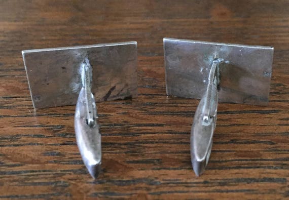 Rectangular Egyptian Hieroglyphics or Aztec Cuffl… - image 4