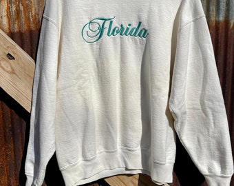 トップス 80's UNIVERSAL STUDIOS Florida SWEAT Vintage Universal Studios Florida Sweatshirt Crewneck Big