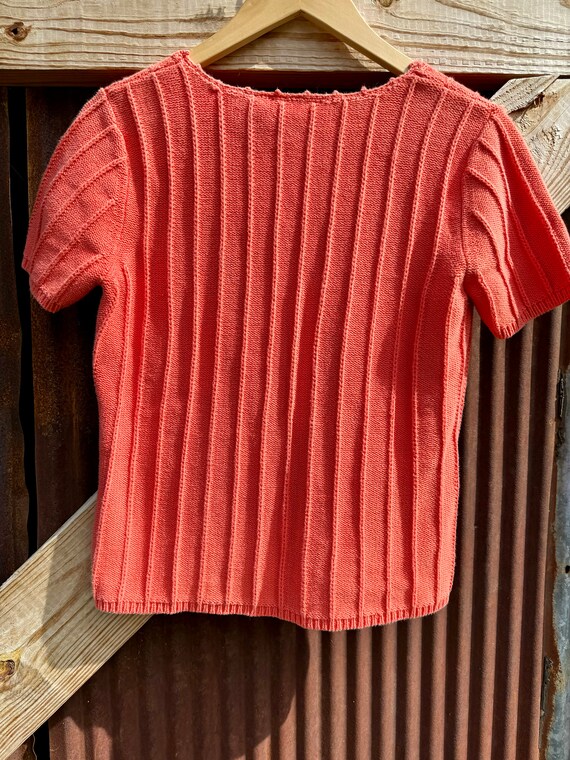 Vintage Liz Claiborne Coral Knit - image 7