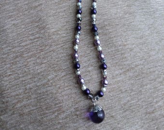 Sparkly Purple Choker
