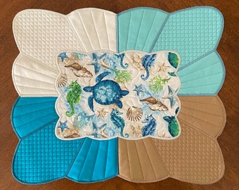 Quilted Table Topper - Etsy