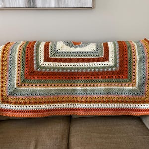Cozy lap afghan
