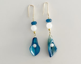 Flower earrings