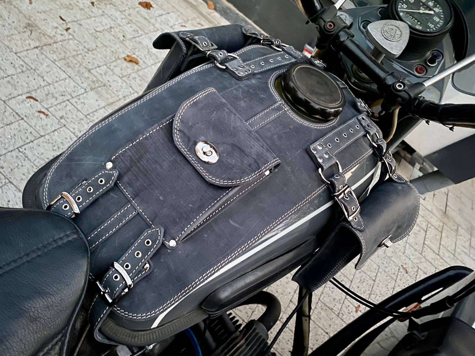 Ural Fuel Tank Leather Cover Bags Ural Fuel Tank Gas Bags Etsy