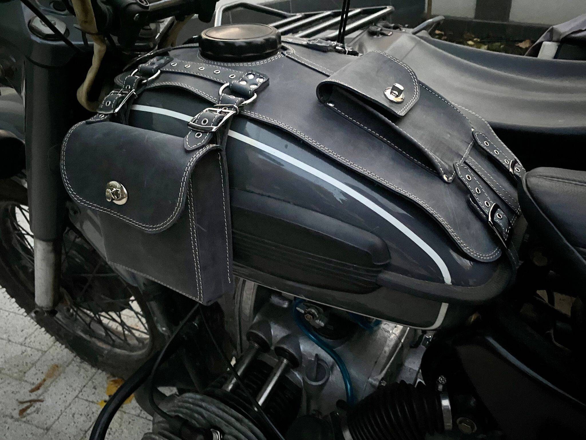 Ural Fuel Tank Leather Cover Bags Ural Fuel Tank Gas Bags Etsy