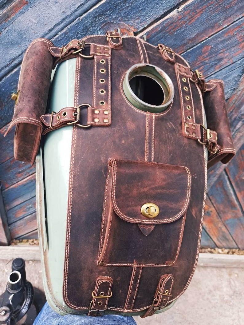 Ural Fuel Tank Leather Cover Bags Ural Fuel Tank Gas Bags Etsy