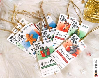 6 Eco-Friendly Christmas Gift Tags - Plantable Christmas Mouse