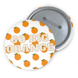 Tennessee Vols Pin Button, Tennessee Football, Go Vols