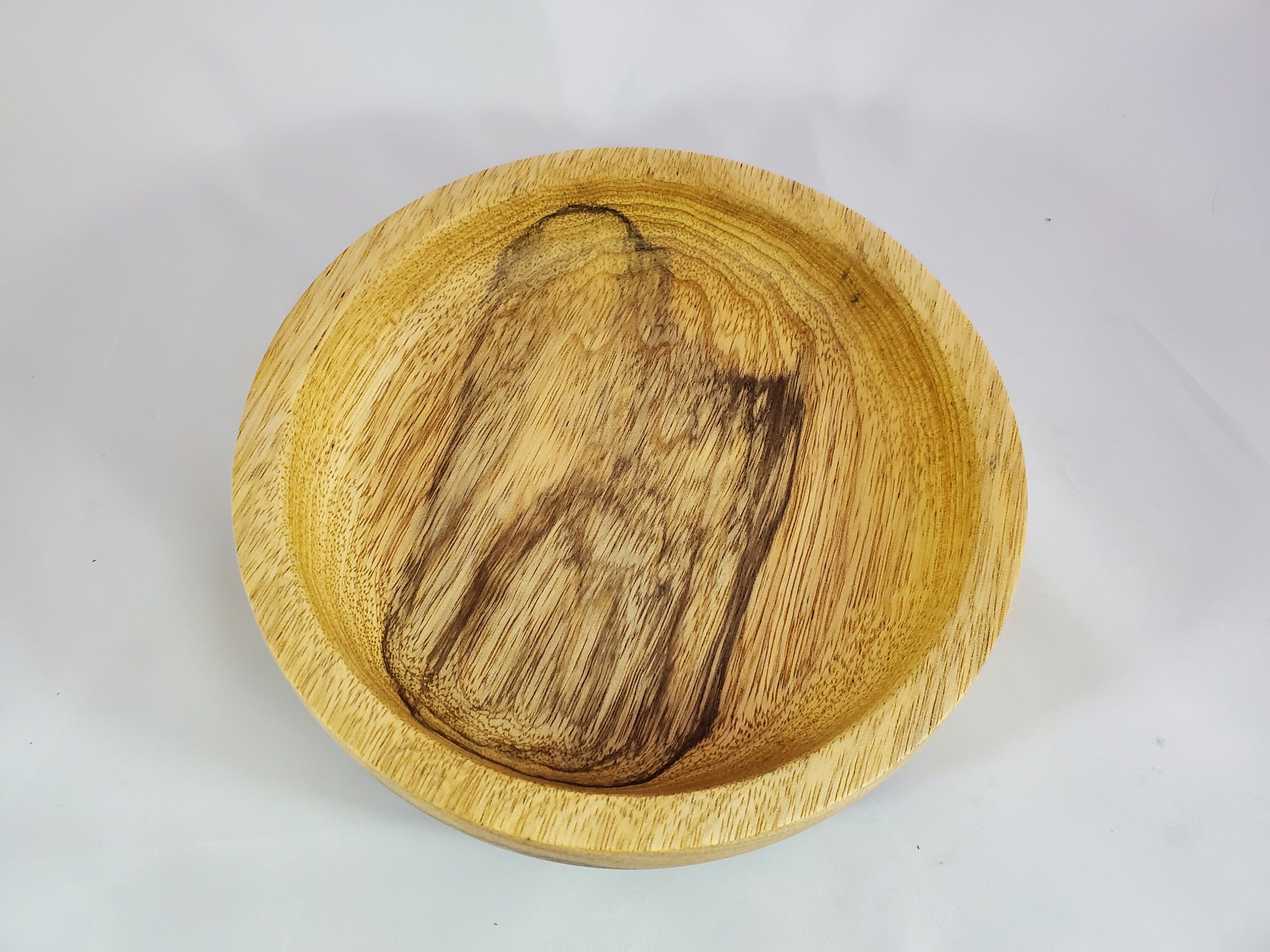 Black Limba Wood Turned Bowl Wooden Art Décor Wooden Etsy