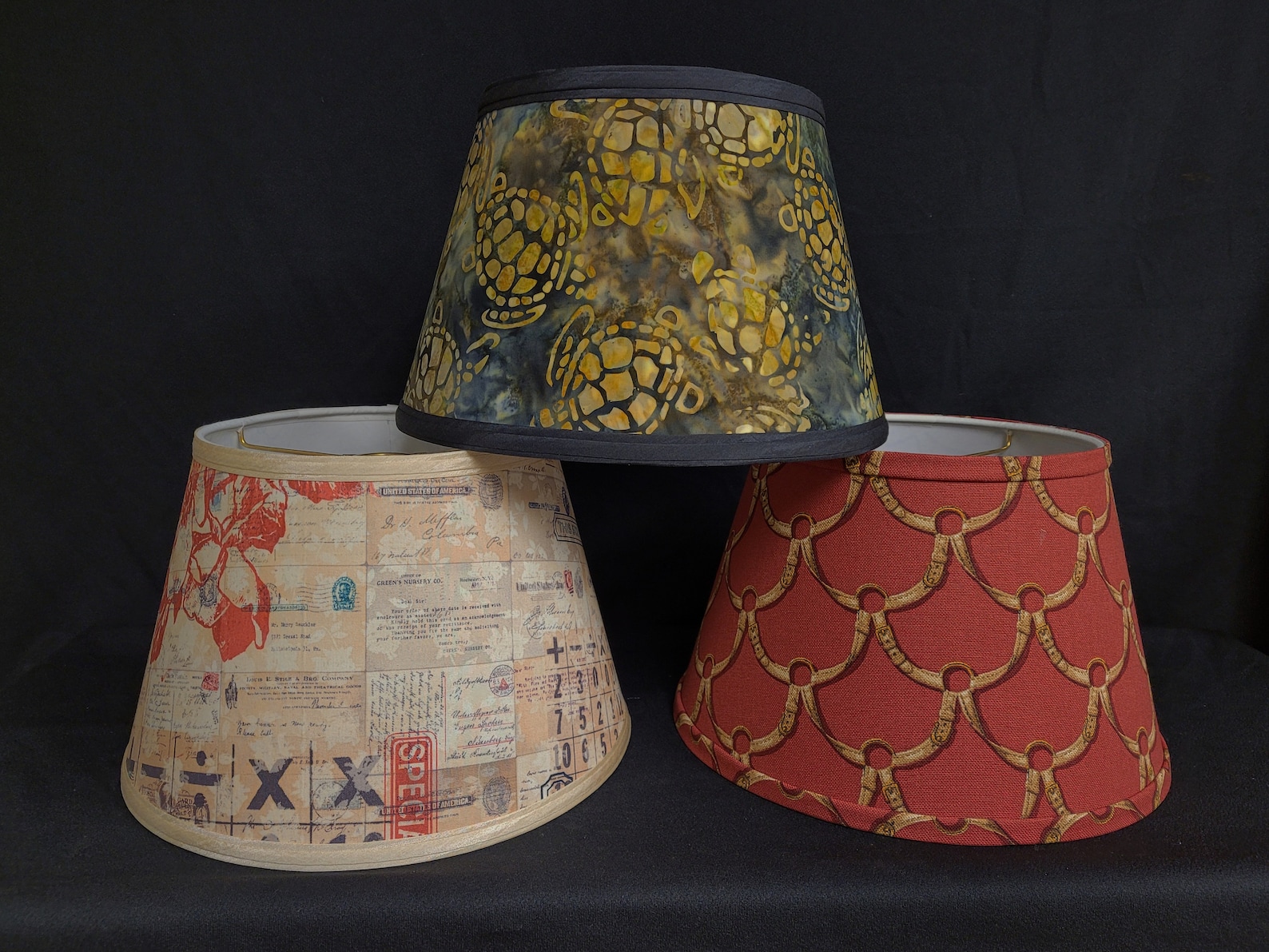 Custom Uno Lampshade from YOUR material with traditional Uno Etsy