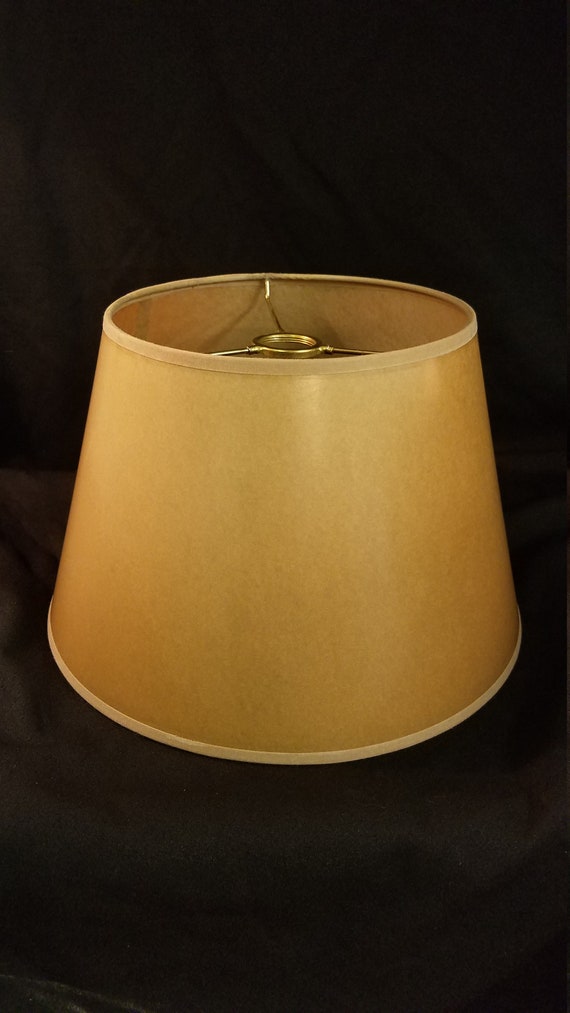 Oil Rubbed Paper Parchment Traditional Uno Lampshade Etsy UK