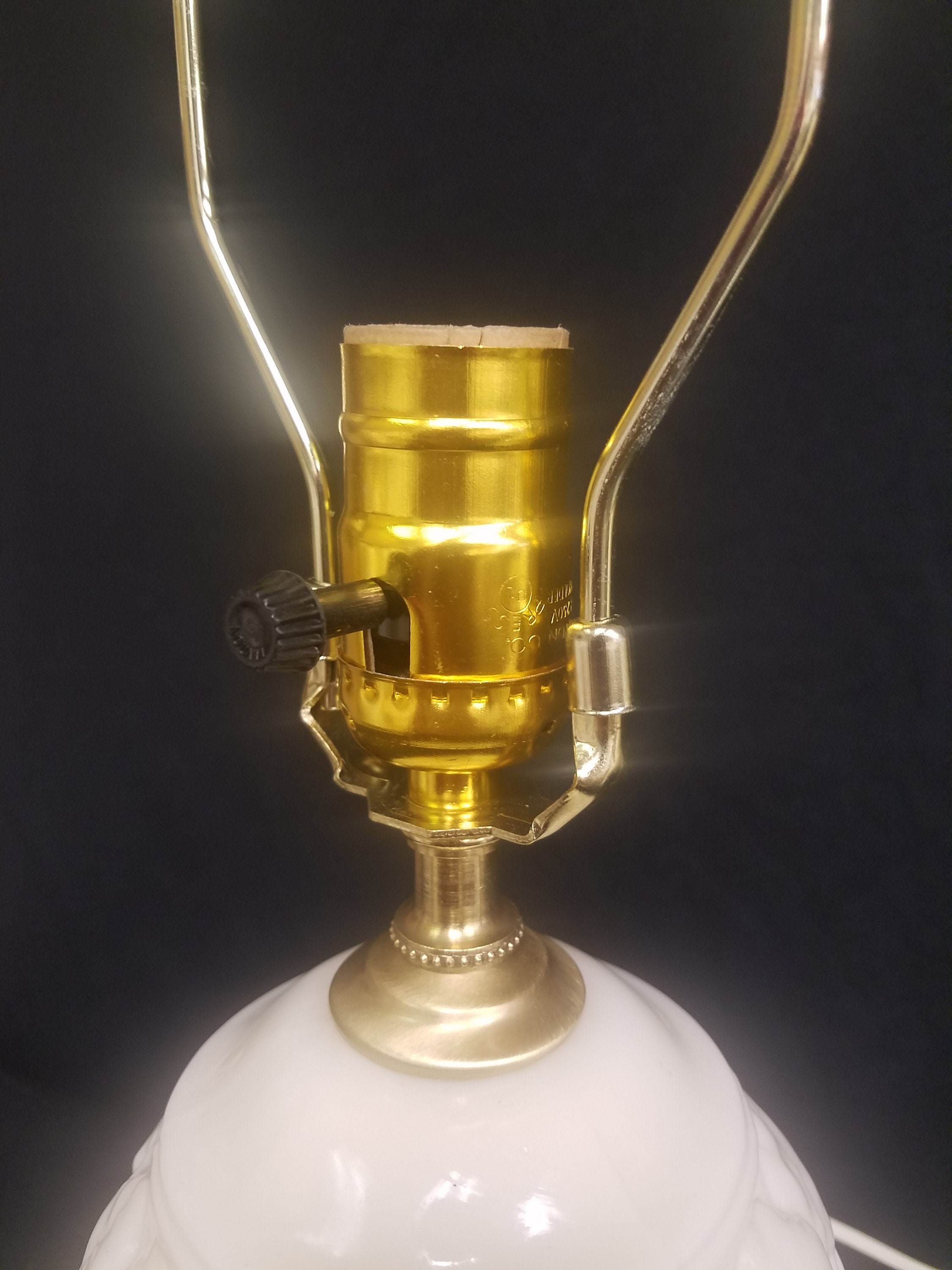 aladdin's 綿繰り機 Restored, Vintage Aladdin Alacite Lamp Model G-186 Circa