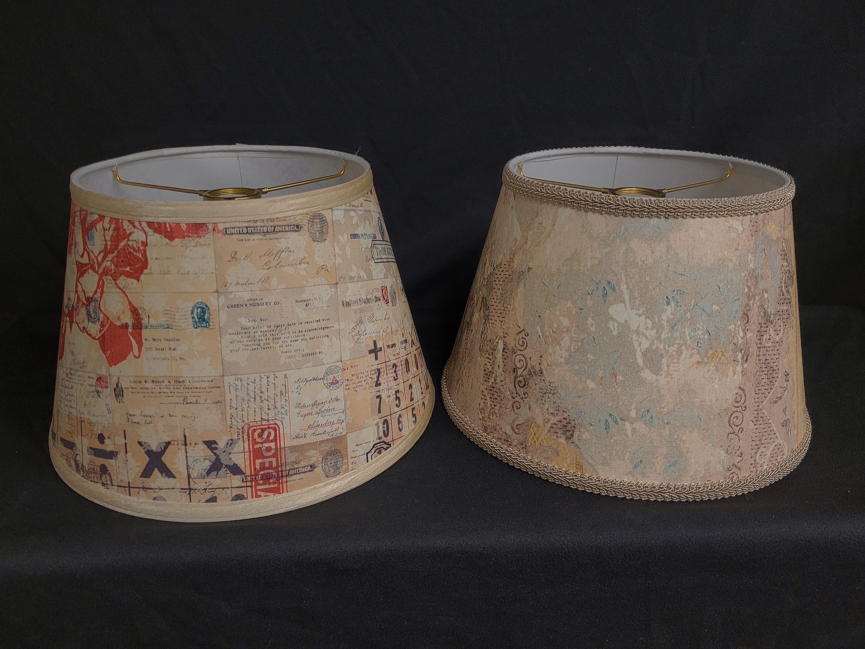 Custom Uno Lampshade From YOUR Material With Traditional Uno Etsy