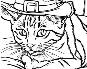 Livre de coloriage chats