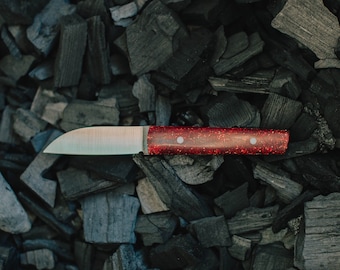 The BEAK | 62mm peeling / kitchen utility knife in AEB-L steel with resin handle