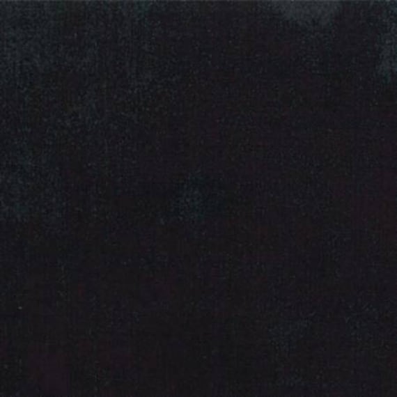 Moda Black Dress Grunge Cotton Fabric