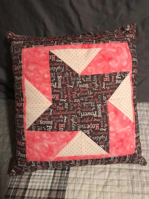 Breast Cancer Pillow 11x11