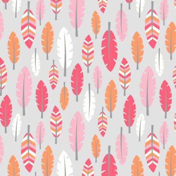 Boho Baby Girl Collection Pink Feathers