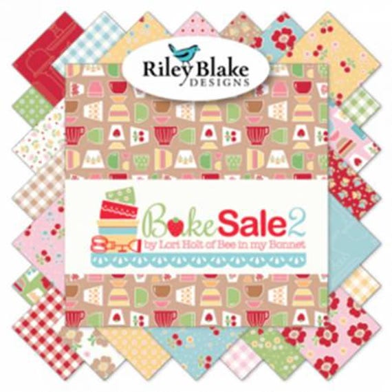 Bake Sale by Riley Blake (Rolie Polie) 2-1/2" strips