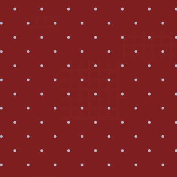 Red with Gray Dots!