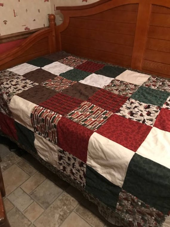 Winter Raggs Quilt 56" x 72" Kit