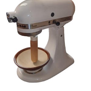 Suribachi Japanese style  Mortar and Pestle attachment for Mixer -  KitchenAid  Tilt - head