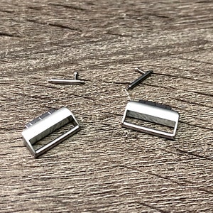 Stainless Steel Adapters for Fitbit Inspire 2: DIY Band Connectors