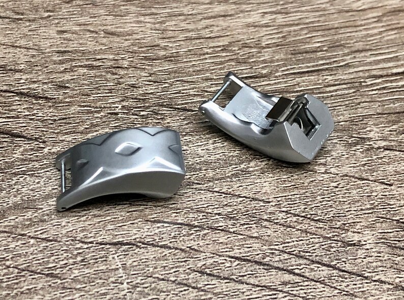 Set 2 Pcs Connectors for Fitbit Alta HR Matte Silver Replacement Attachment Parts for Fitbit Alta HR Band DIY Fitbit Alta Bracelet Supply