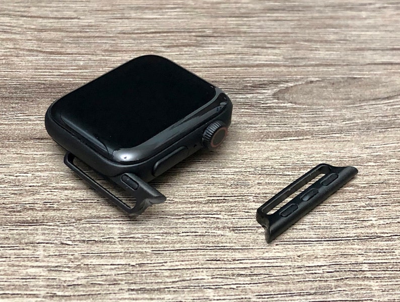 Set 2 Pcs Connectors for Apple Watch All Series Space Gray Etsy