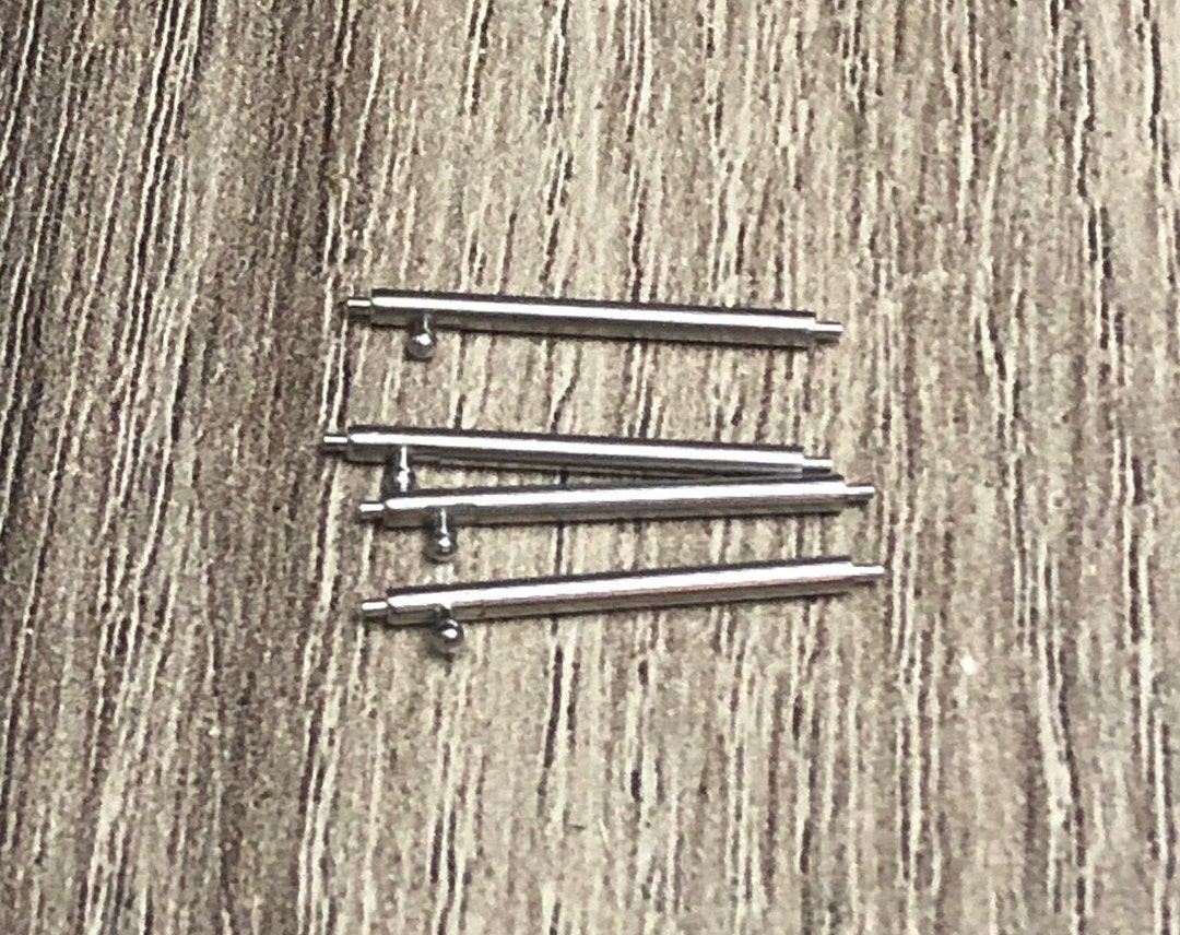 22mm Silver Quick Release Watch Pins DIY Jewelry Etsy