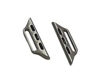 Apple Watch Band Connectors: Stainless Steel Attachment, 38-49mm