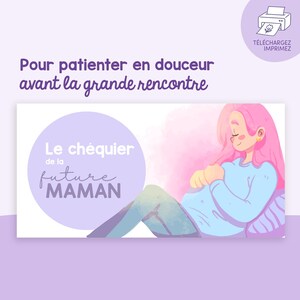 Mom-to-be Checkbook | Instant download, print it yourself