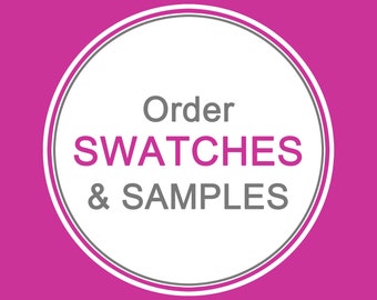 Fabric Swatch / Sample Listing - Try before you buy - FREE SHIPPING