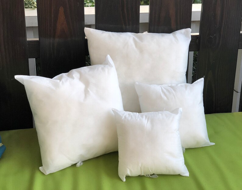 Square Pillow Inserts Mini Small 8x8 9x9 12x12 14x14 Etsy