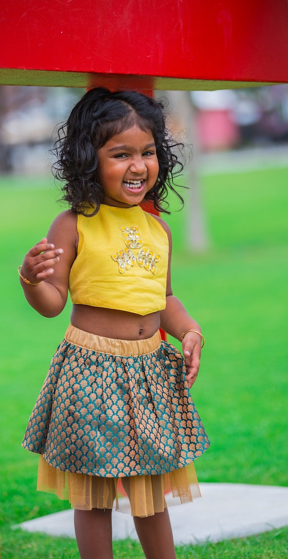 Net ethnic skirt online