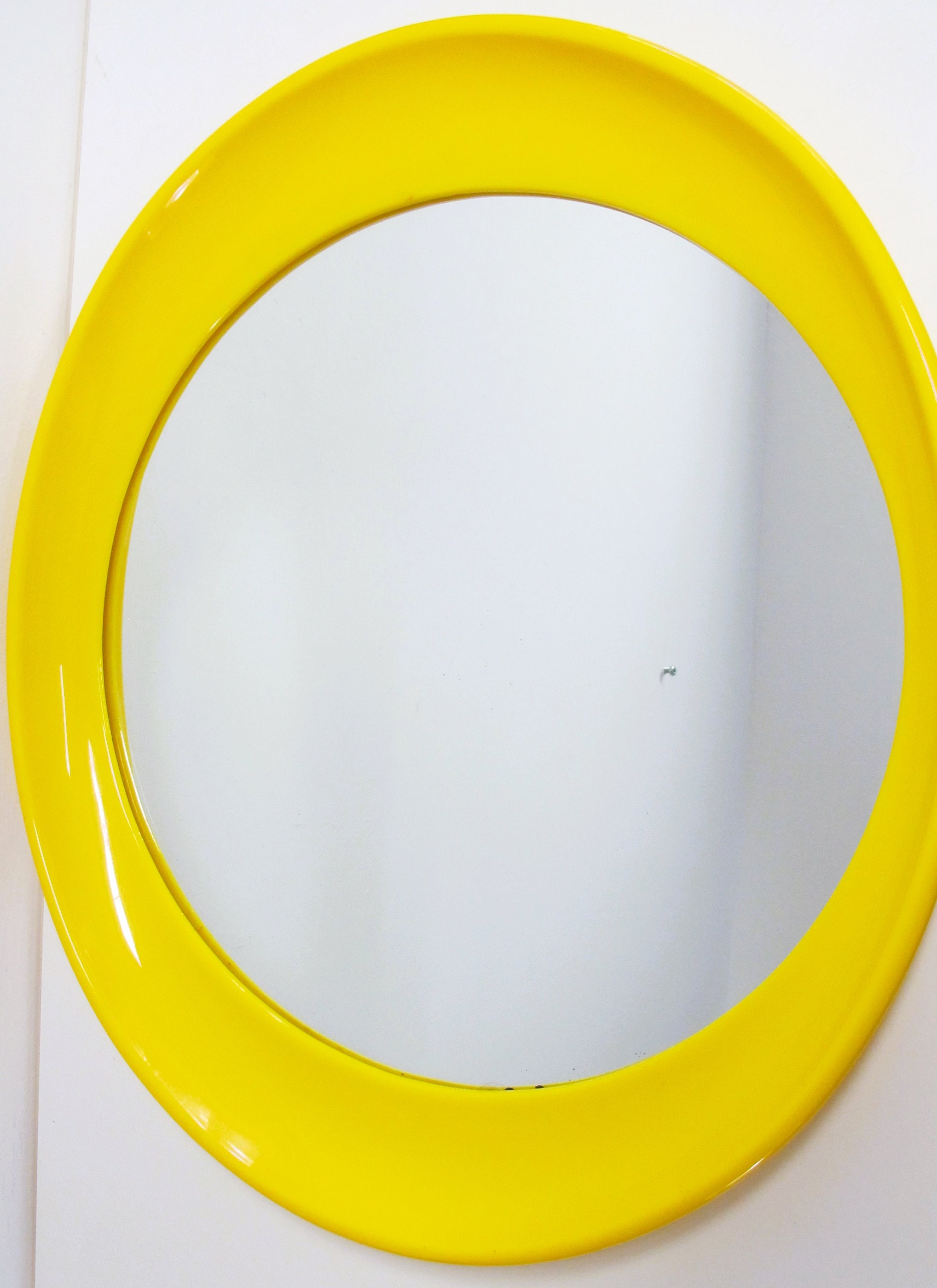 Ultra Rare Bright Yellow 1970s Space Age Panton Era Mid