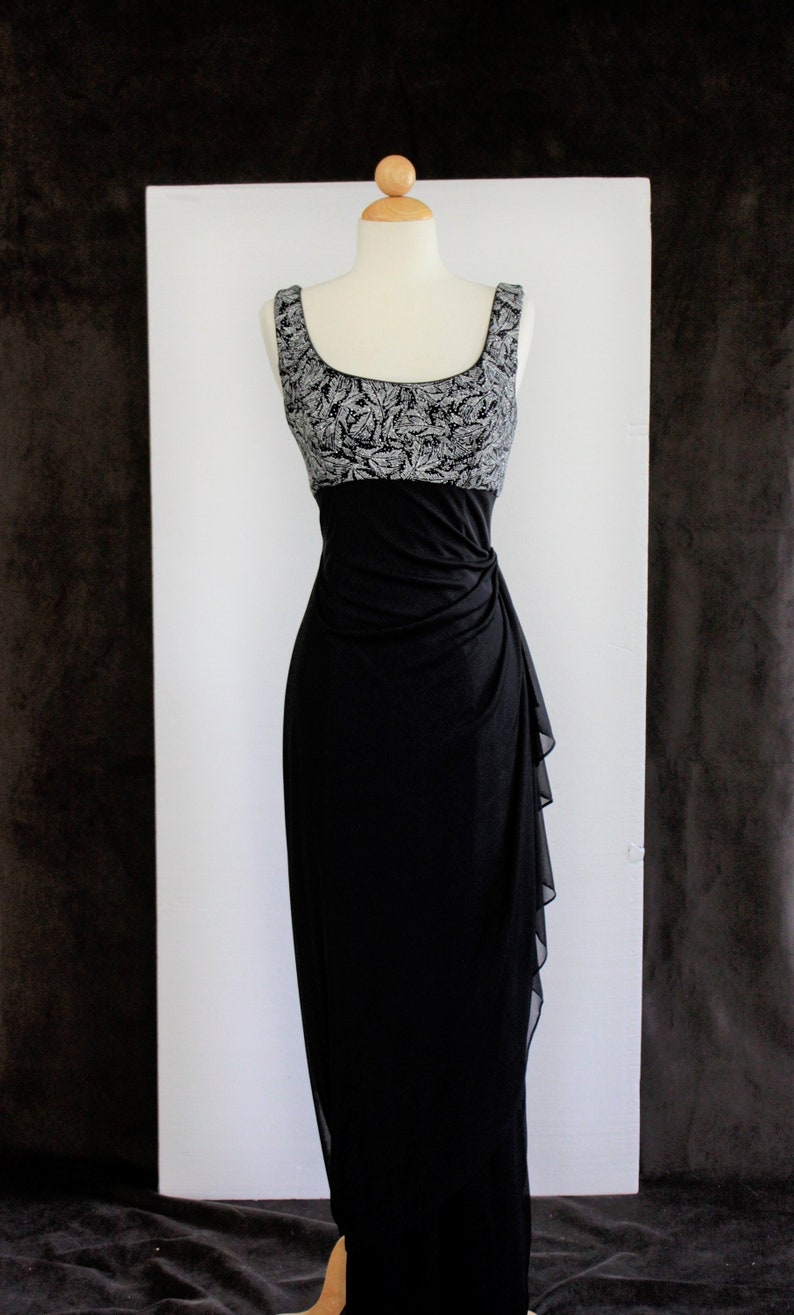 Modern Vintage Chiffon Dress